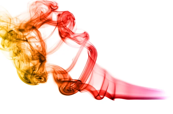 Kształty kolorowe magiczny dym streszczenie — Zdjęcie stockowe