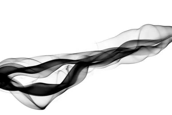 抽象油烟形状 — 图库照片