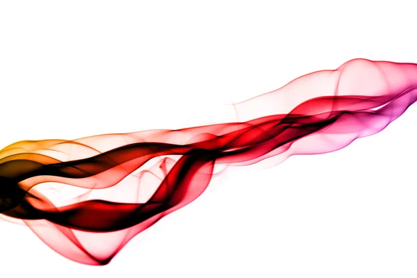 Gradient colored fume abstract shape — Stock Photo, Image