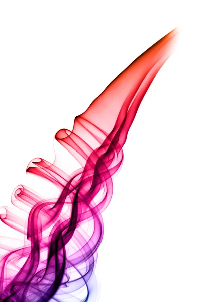 Heldere Violette rook abstracte vormen — Stockfoto