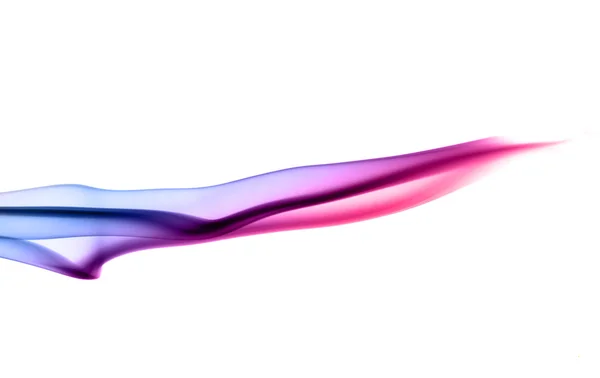 Яскраві кольорові хвилі абстрактного диму — стокове фото