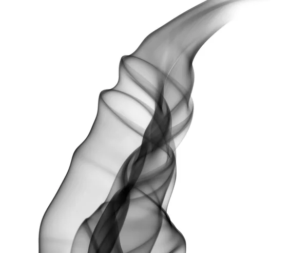 Abstract fume pattern on white — Stok fotoğraf