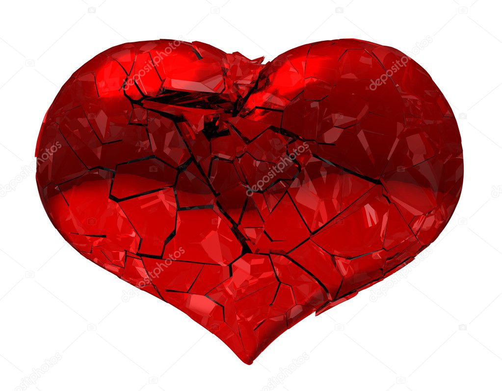 Broken Heart - unrequited love, disease, death or pain