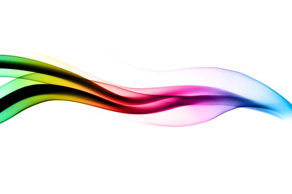Abstraktní barevné vlny — Stock fotografie