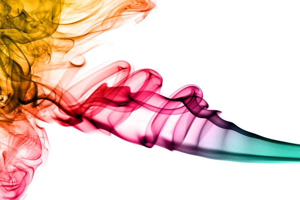 Kolorowe dymić abstrakcyjny wzór — Zdjęcie stockowe
