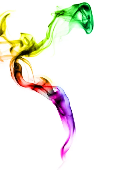 Gradient colored fume abstract — Stock Photo, Image