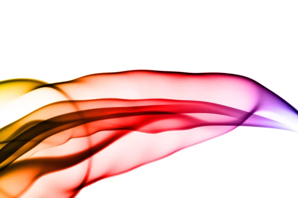 Gradiente humo de color ondas abstractas —  Fotos de Stock
