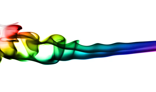 明るくカラフルなヒューム波 — ストック写真