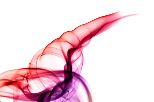 Kolorowe z gradientu kolorowy dym streszczenie — Zdjęcie stockowe