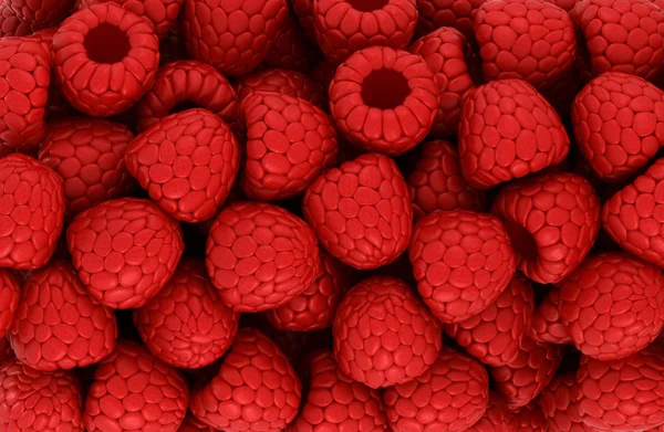 stock image Red raspberry texture or backround