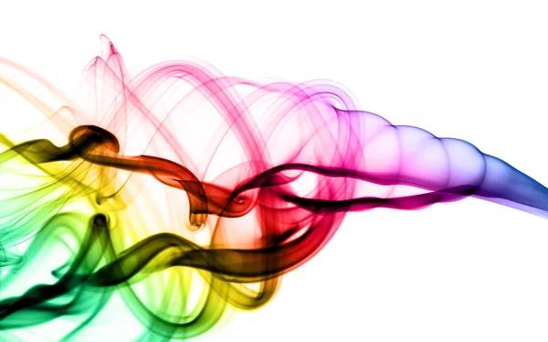Filled with color Abstract smoke — Stock Photo, Image