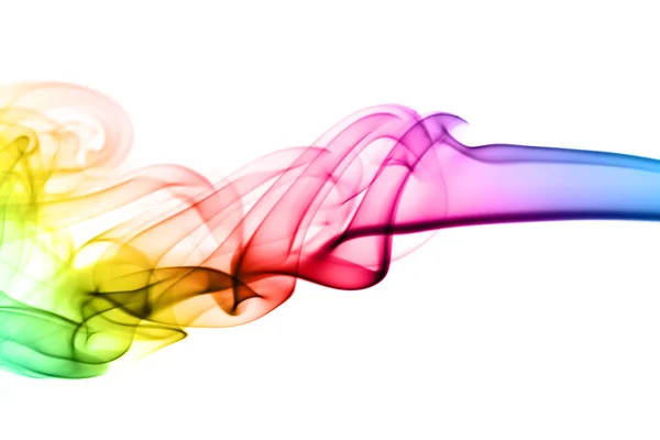 Abstração colorida. sopro de fumaça — Fotografia de Stock