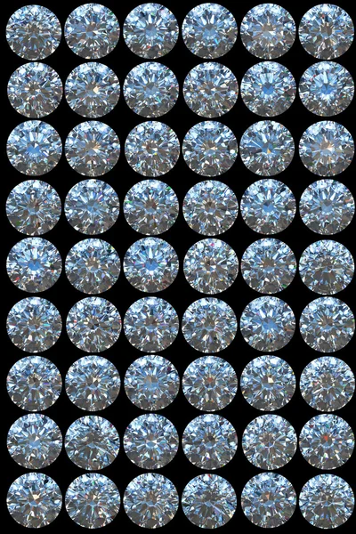 Diamanten von oben — Stockfoto