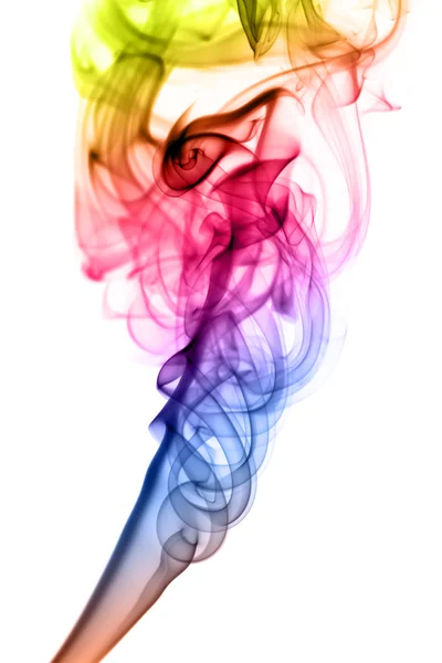 Gradient colored Abstract fume shape — Stock Photo, Image