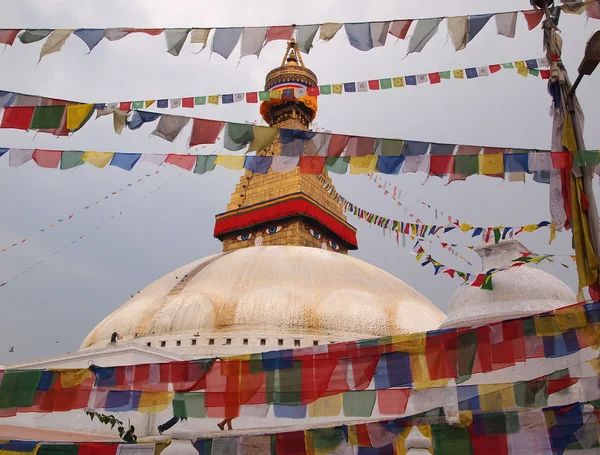 Bodnath Stupa — Stockfoto