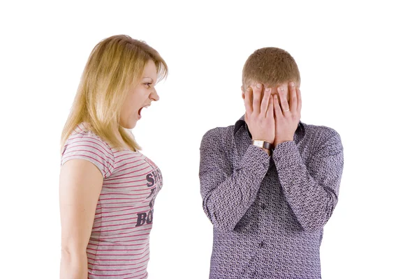 Family quarrel — Stock Photo, Image