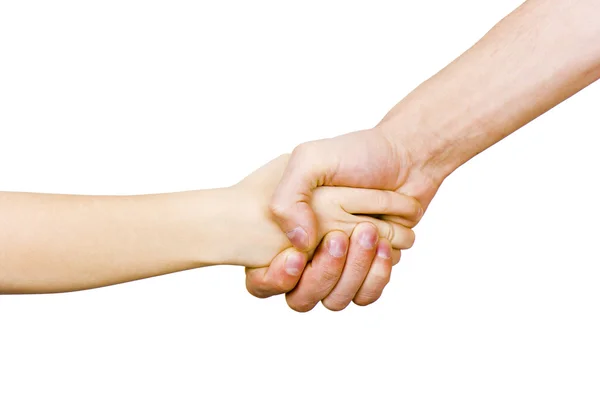 Friendly handshake — Stock Photo, Image