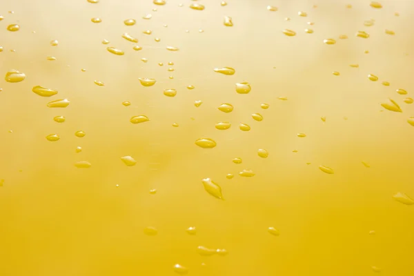 Gotas de chuva na superfície — Fotografia de Stock