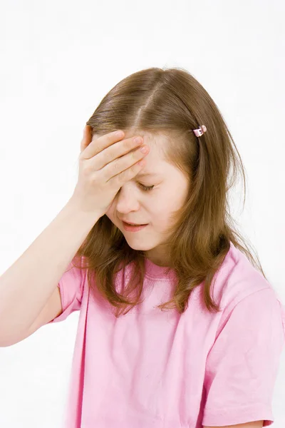 Детская головная боль — стоковое фото