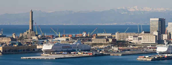 Genova bağlantı noktası — Stok fotoğraf