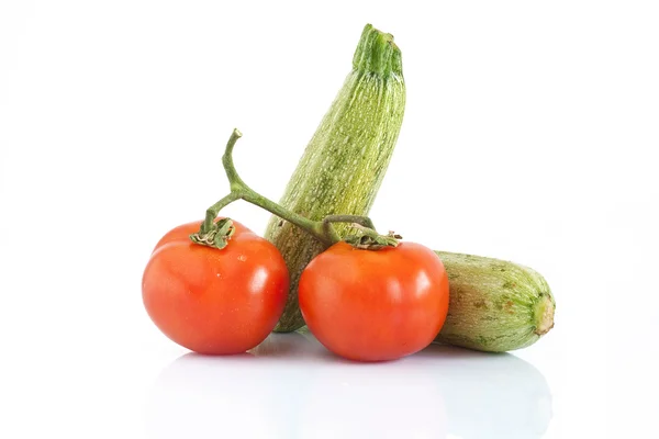 Pomodori e zucchine — Foto Stock