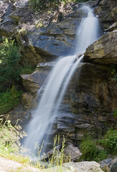 Pejo, Covel waterfall — Stock Photo, Image