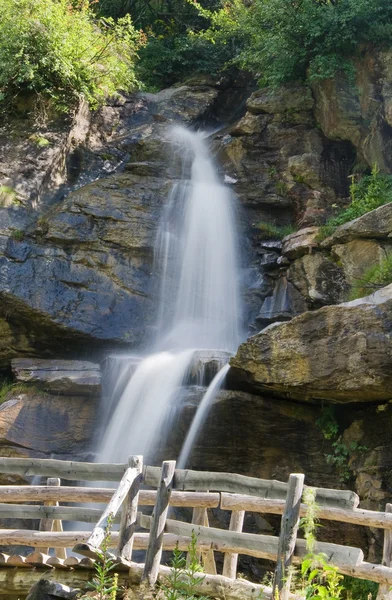 Pejo, Covel waterfall, Italy — Stock Photo, Image