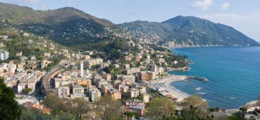 Recco, aerial view clipart