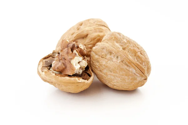 Walnuts isolated — Stock Photo, Image
