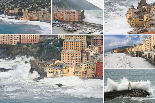 Colección de tormentas marinas Camogli —  Fotos de Stock