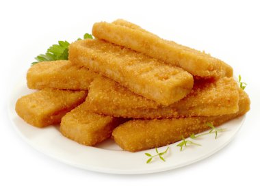 Fish fingers clipart