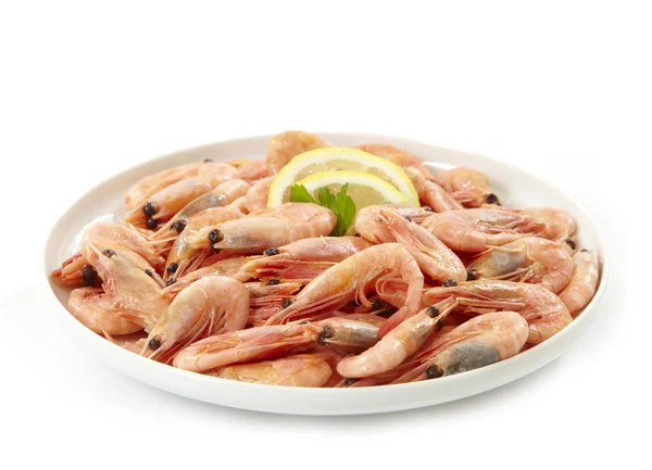 Fresh raw prawns — Stock Photo, Image