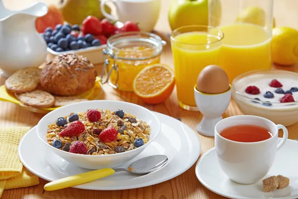 Здоровый завтрак Лицензионные Стоковые Фото