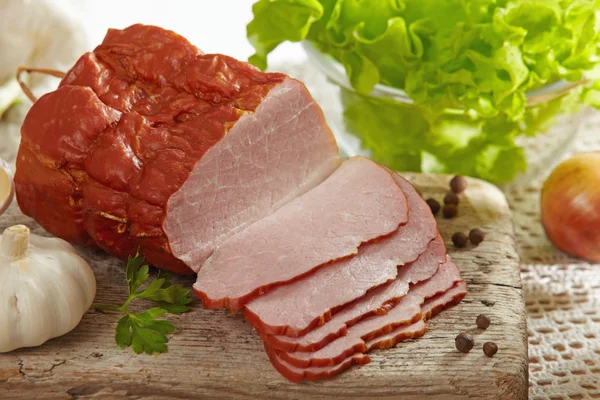 Carne ahumada — Foto de Stock