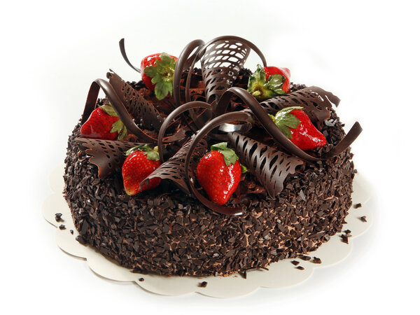 Pastel de chocolate — Foto de Stock