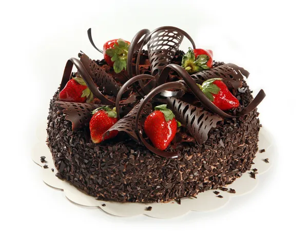 Шоколадный торт Лицензионные Стоковые Изображения
