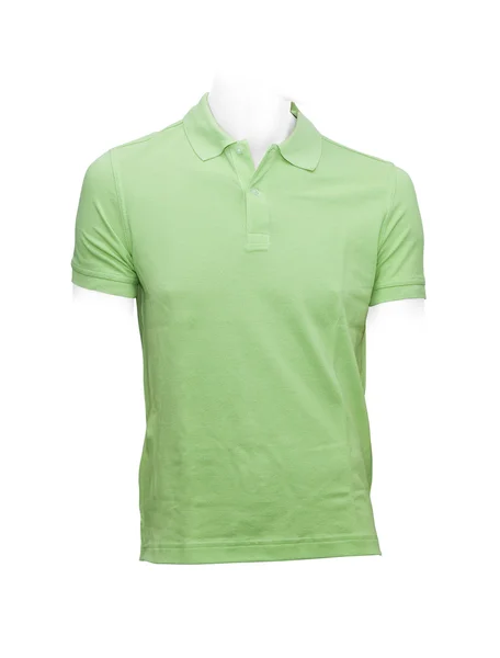 Erkek yeşil t-shirt — Stok fotoğraf