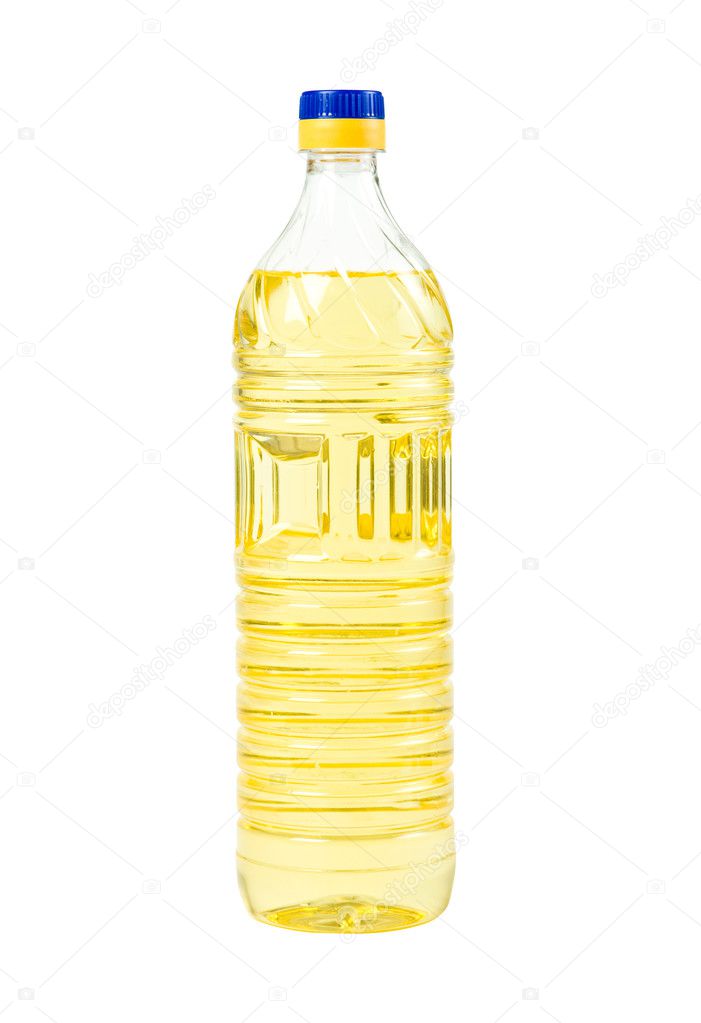 Seeds oil in pet bottle
