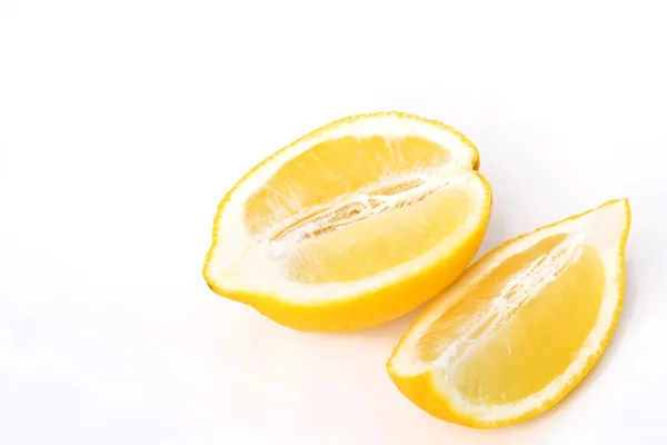 stock image Two half lemon