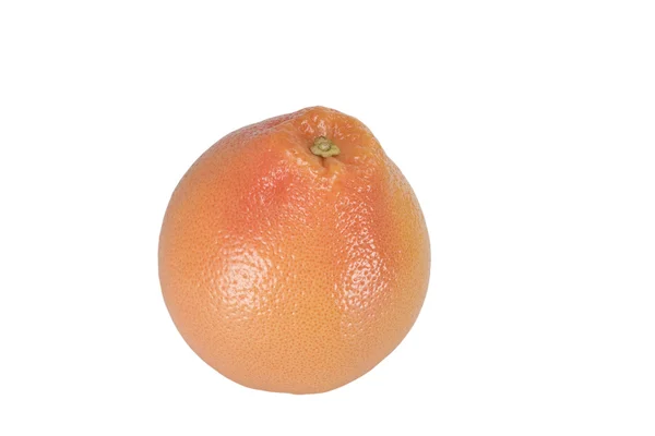 Грейпфрут на белом фоне — стоковое фото