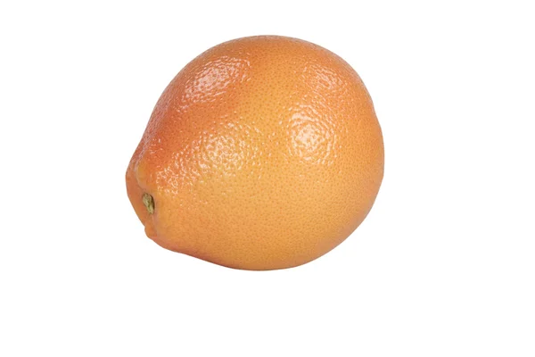 Grapefruit auf weißem Hintergrund — Stockfoto