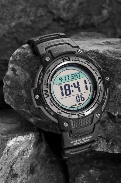 Electronic waterproof watch — Stock Photo, Image