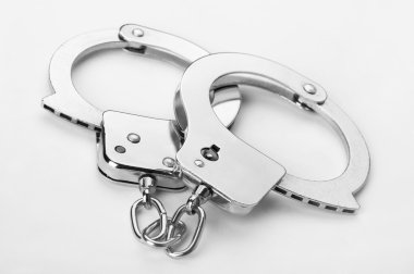 Pair of handcuffs clipart