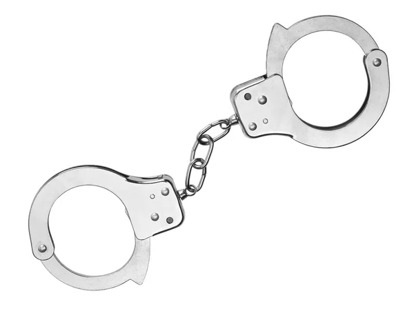 Pair of handcuffs — Stock Photo, Image