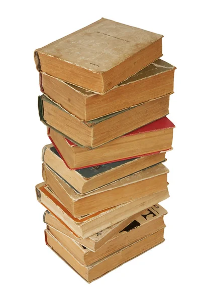 stock image Pile of old books