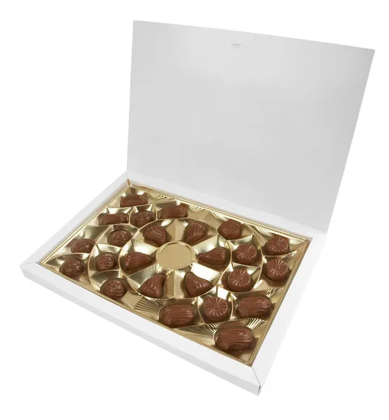 巧克力包装盒 — 图库照片