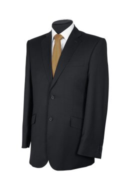 Man's suit isolated clipart