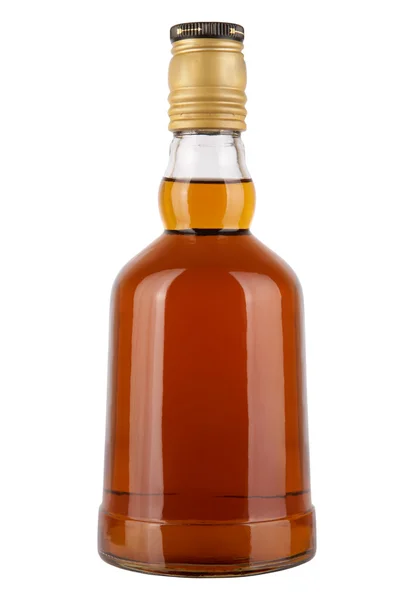 Láhev s brandy — Stock fotografie