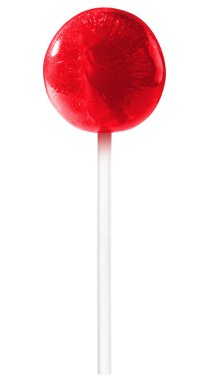 Red lollipop clipart