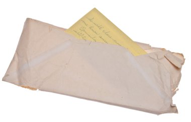 eski mektup ve zarf